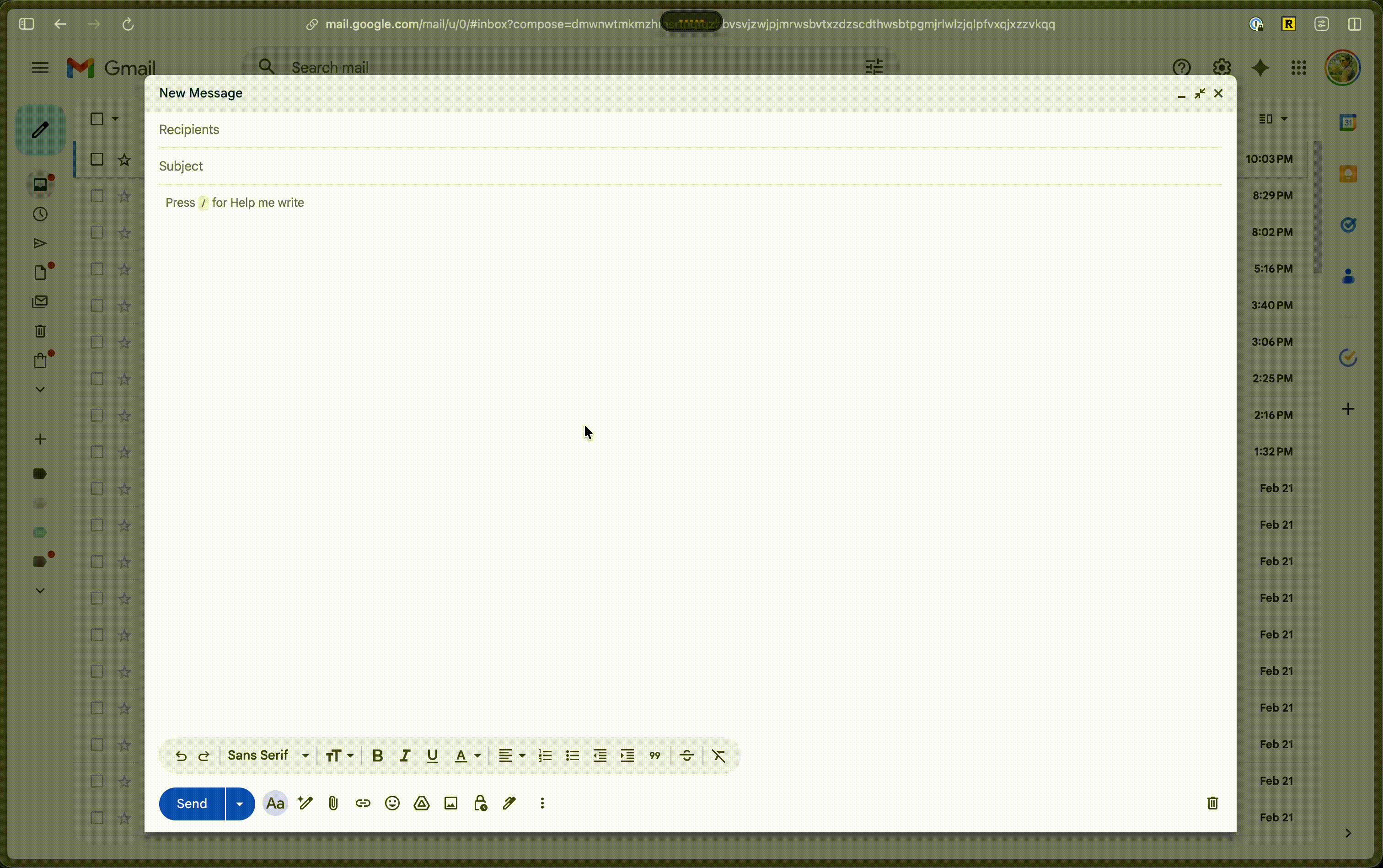Dictation into Notion